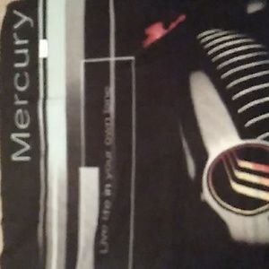 Mercury Throw BLANKET  VILLAGER NWOT Blanket   44” x 56